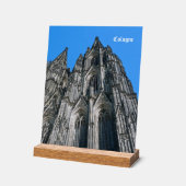 Kölner Dom Premium Flexi Magnet Acrylschild (Winkel)