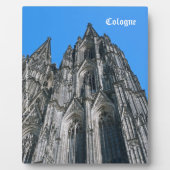 Kölner Domplatz Fotoplatte (Vorderseite)