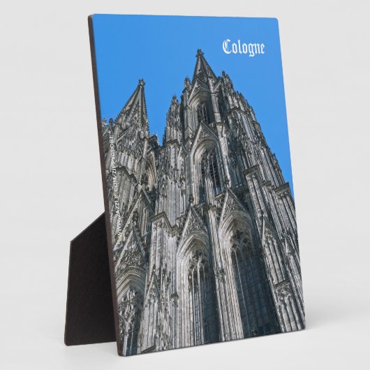 Kölner Domplatz Fotoplatte (Seite)