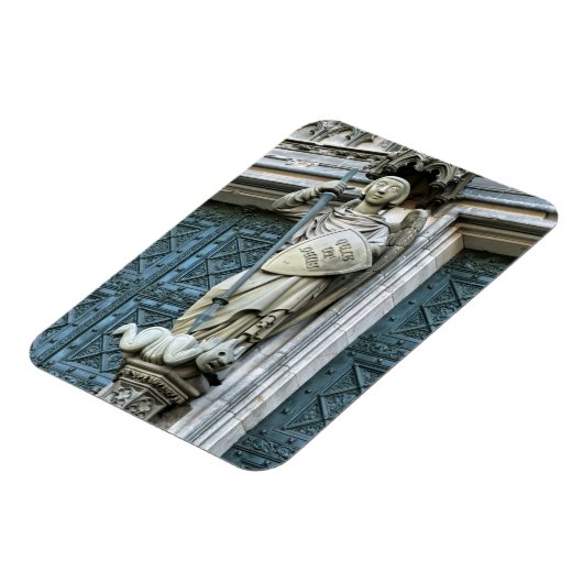 Kölner Domstatue Magnet (Linke Seite)