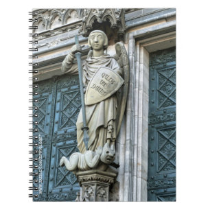 Kölner Domstatue Notizblock