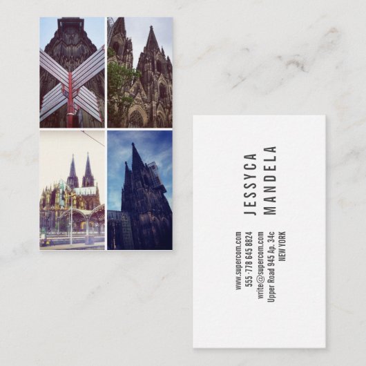 Kölner Fotografie Visitenkarte (Vorne/Hinten)