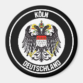 Kölner RundEmblem Magnet (Vorne)