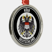 Kölner RundEmblem Ornament Aus Metall (Rechts)