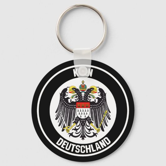 Kölner RundEmblem Schlüsselanhänger (Vorderseite)