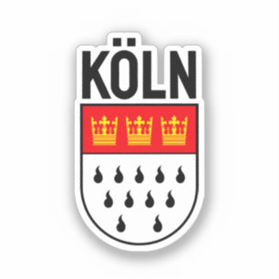 Kölner Wappen (Deutschland) Aufkleber