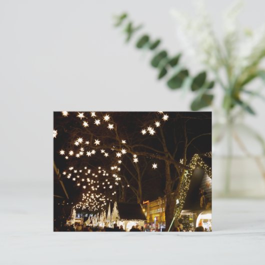 Kölner Weihnachtsmarkt, Deutschland Postkarte (Stehend Vorderseite)