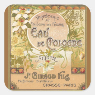 Kölnisch Wasser Ambree Aufkleber