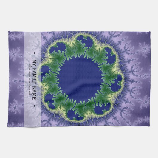 Kolo Fraktal art Geschirrtuch (Horizontal)