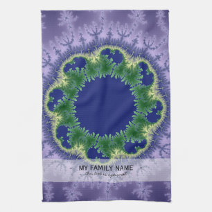 Kolo Fraktal art Geschirrtuch