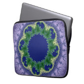 Kolo Fraktal art Laptopschutzhülle (Vorderseite Links)