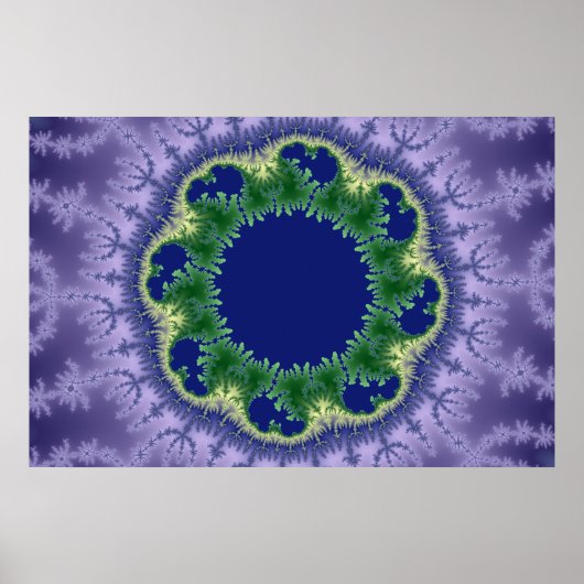 Kolo Fraktal art Poster (Vorne)