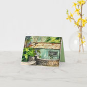 Koloa Shack Karte (Gelbe Blume)