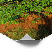 Kolob Canyon im Zion Canyon im Zion National Poster (Ecke)