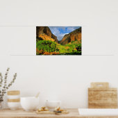 Kolob Canyon im Zion Canyon im Zion National Poster (Küche)