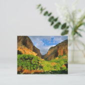 Kolob Canyon im Zion Canyon im Zion National Postkarte (Stehend Vorderseite)