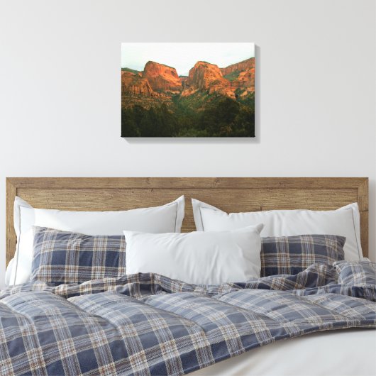 Kolob Canyons auf Leinwand (Insitu (Schlafzimmer))