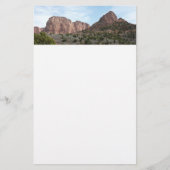 Kolob Canyons im Zion-Nationalpark Briefpapier (Vorderseite)