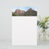 Kolob Canyons im Zion-Nationalpark Briefpapier (Stehend Vorderseite)