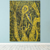 Kolograph Leinwanddruck (Insitu (Holzboden))