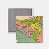 Kololima, Mexiko 2 Magnet (Vorderseite/Rückseite)