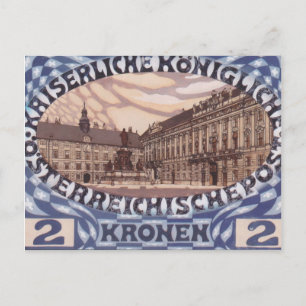 Koloman Moser - Design für die österreichische Jub Postkarte