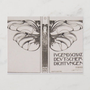 Koloman Moser - Ewart Felicie Jugendschatz Siegel Postkarte