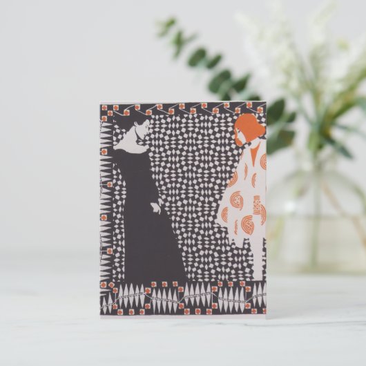 Koloman Moser - Frühjahr Postkarte (Stehend Vorderseite)