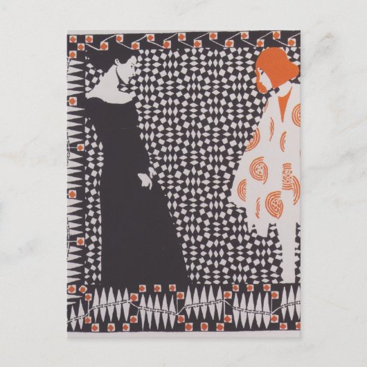 Koloman Moser - Frühjahr Postkarte (Vorderseite)