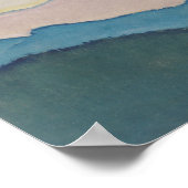 Koloman Moser- Gebirgszüge Poster (Ecke)