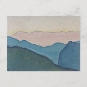 Koloman Moser- Gebirgszüge Postkarte
