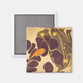 Koloman Moser Kunstwerk, Fisch Magnet (Vorderseite/Rückseite)