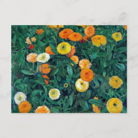 Koloman Moser Marigolds Postkarte (Vorderseite)