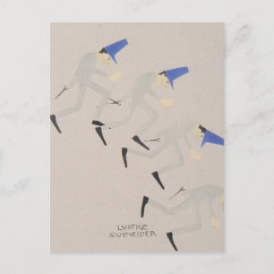 Koloman Moser-Picture Buch für die Nichte von Dith Postkarte