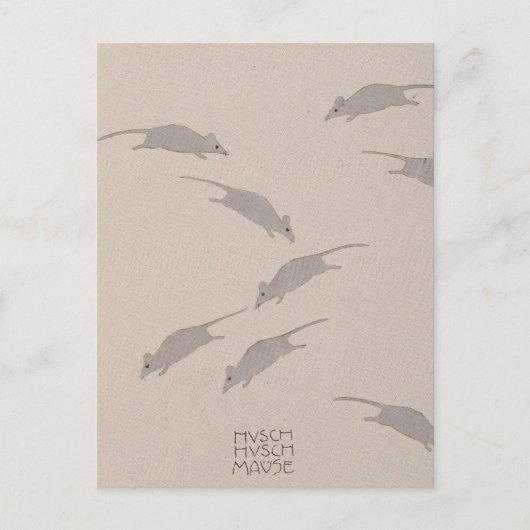 Koloman Moser-Picture Buch für die Nichte von Dith Postkarte (Vorderseite)