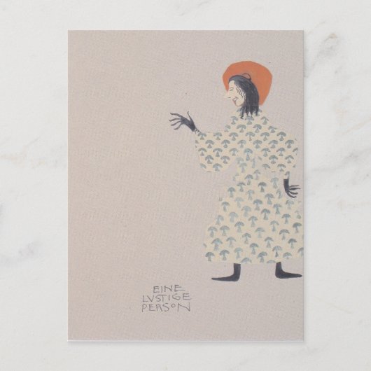 Koloman Moser-Picture Buch für die Nichte von Dith Postkarte (Vorderseite)