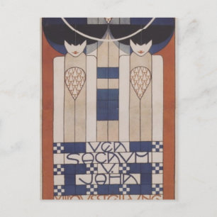 Koloman Moser- Poster für das XIII. Sezession Postkarte