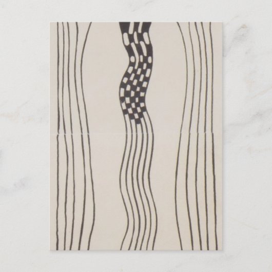 Koloman Moser - Poster für Felix Dackel Theater Postkarte (Vorderseite)