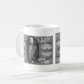 Koloman Moser- Postkarte mit Kaiser Franz Josef Kaffeetasse (Vorderseite Links)