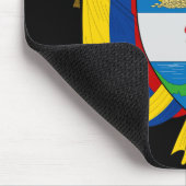 Kolombieemblem Mousepad (Ecke)