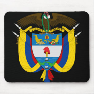 Kolombieemblem Mousepad