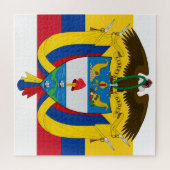 Kolombieemblem Puzzle (Horizontal)