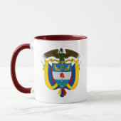 Kolombieemblem Tasse (Links)
