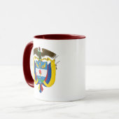 Kolombieemblem Tasse (Vorderseite Links)