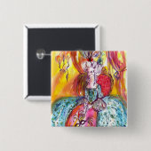 KOLOMBINA / VENEZIANISCHE MASQUERADE BUTTON (Vorne & Hinten)