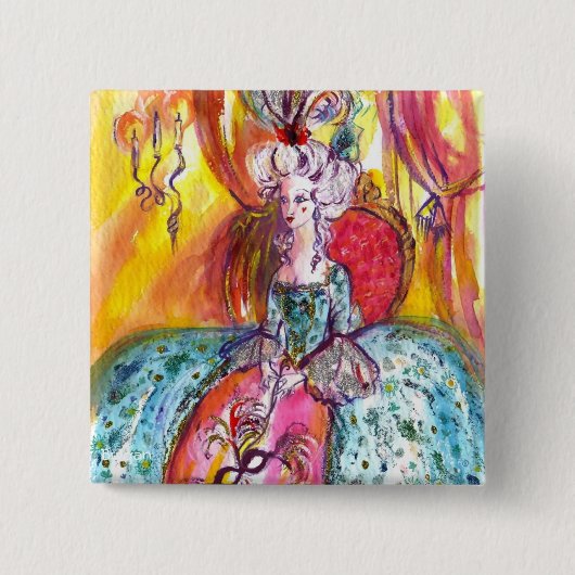 KOLOMBINA / VENEZIANISCHE MASQUERADE BUTTON (Vorderseite)