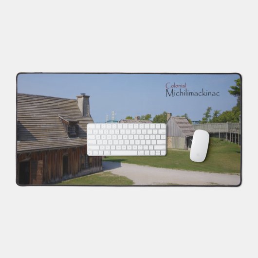 Kolonial-Tischmatte Schreibtischunterlage (Tastatur & Maus)