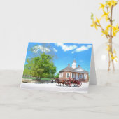 Kolonial Williamsburg Karte (Gelbe Blume)