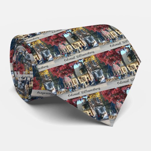 Kolonial Williamsburg Krawatte (Gerollt)