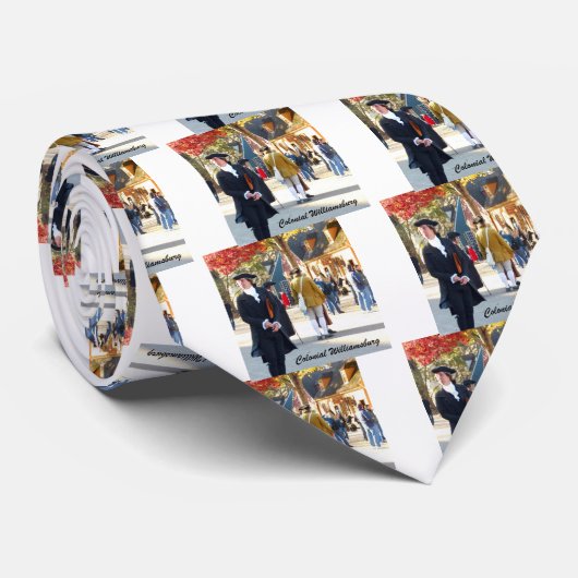 Kolonial Williamsburg Krawatte (Gerollt)